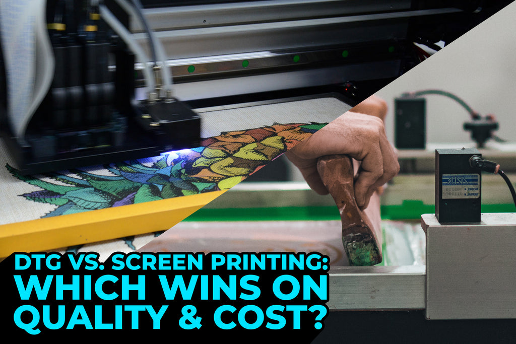 DTG vs. Screen Printing: Which Wins on Quality & Cost