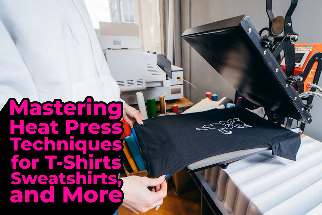 Mastering Heat Press Techniques for T-Shirts, Sweatshirts, and More