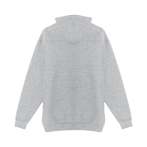 Gray Heavyweight Hoodie Back