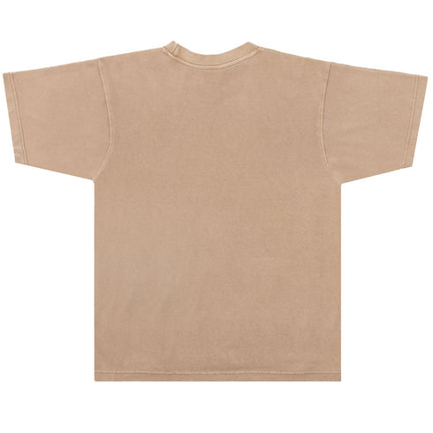PIGMENT TEE SADDLE BROWN BACK