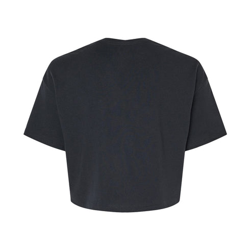 Women's Jersey Crop Tee black back