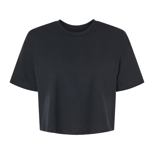 Women's Jersey Crop Tee black front