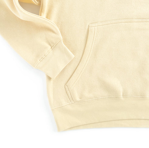 Unisex Premium Pullover Hooded Sweatshirt Soft Yellow