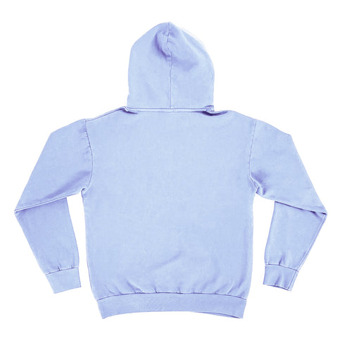 Garment Dye Hoodie Grape Ice Back