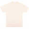 Garment Dyed T Shirt Cream Front