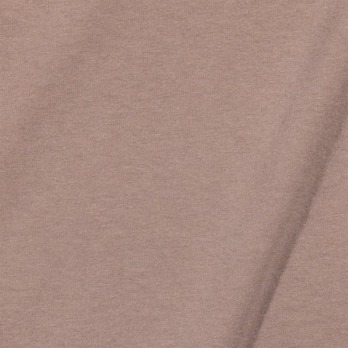Garment Dyed T Shirt Sand Fabric Close Up