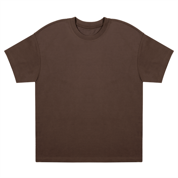 heavy core tee brown front