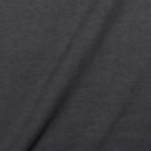 heavy core tee charcoal fabric close up