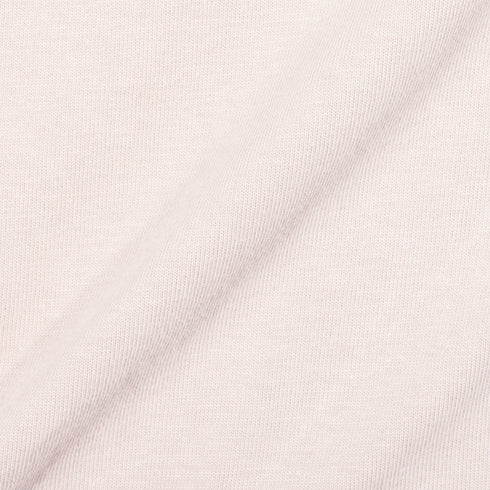 heavy core tee cream fabric close up