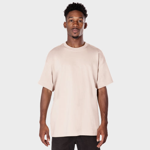 Heavy Core Tee Cream Model Shot