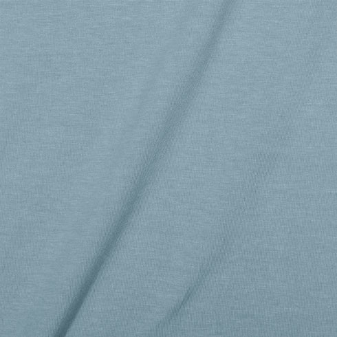 heavy core tee light sage blue fabric close up