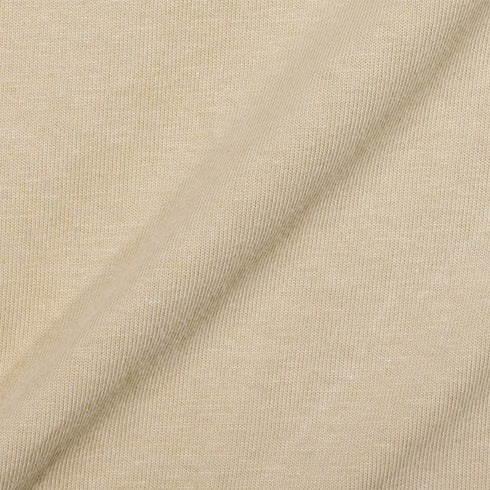 heavy core tee sand fabric close up