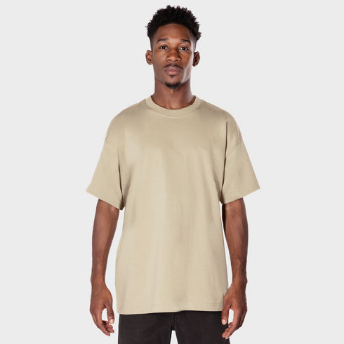 Heavy Core Tee Sand Model Shot