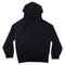 heavyweight french terry hoodie black front
