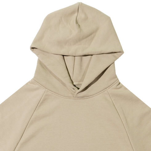Heavyweight French Terry Hoodie Sand Front Zoom