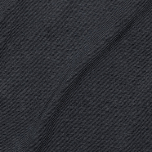 heavyweight pigment tee black fabric close-up