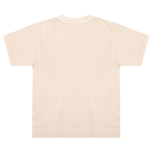 heavyweight pigment tee french oak back