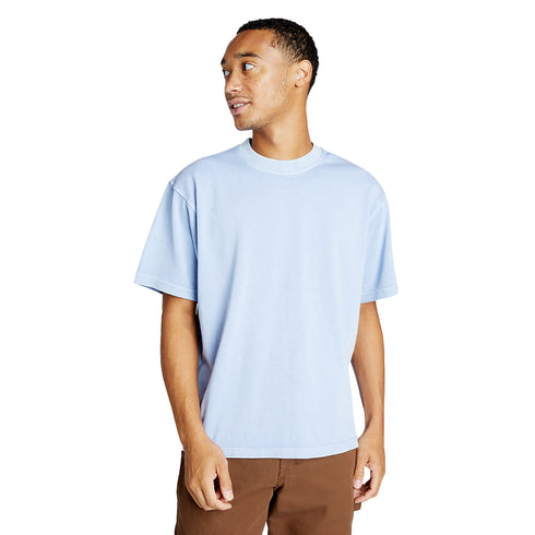 heavyweight pigment tee grape ice model men front