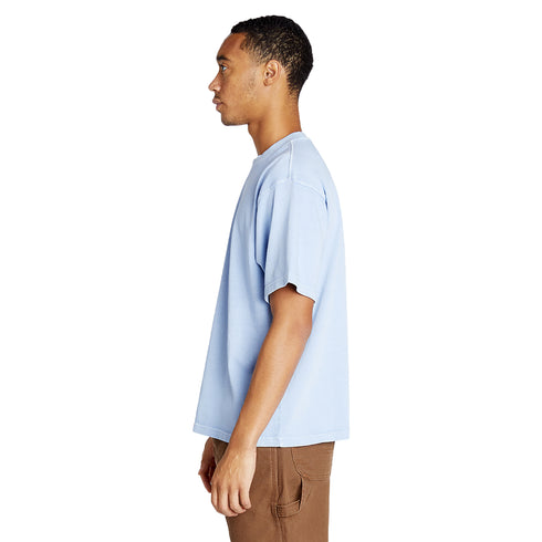 heavyweight pigment tee grape ice model men side