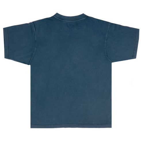 heavyweight pigment tee harbor blue back