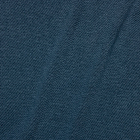 heavyweight pigment tee harbor blue fabric close up