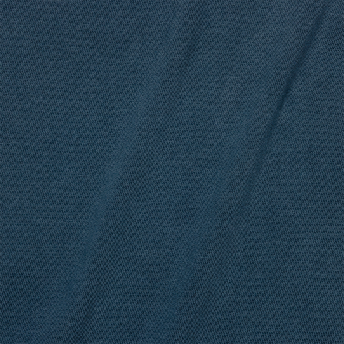 heavyweight pigment tee harbor blue fabric close up