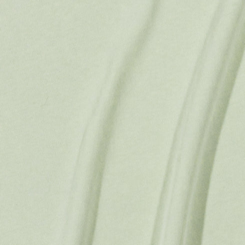 heavyweight pigment tee pistachio fabric close up