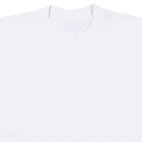 Heavyweight Pigment Tee White Close Up