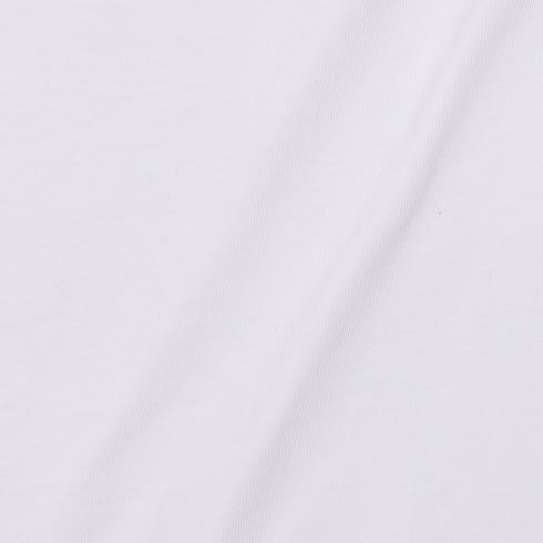 Heavyweight Pigment Tee White Fabric Close Up