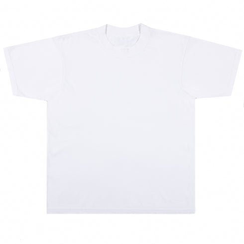 Heavyweight Pigment Tee White Front
