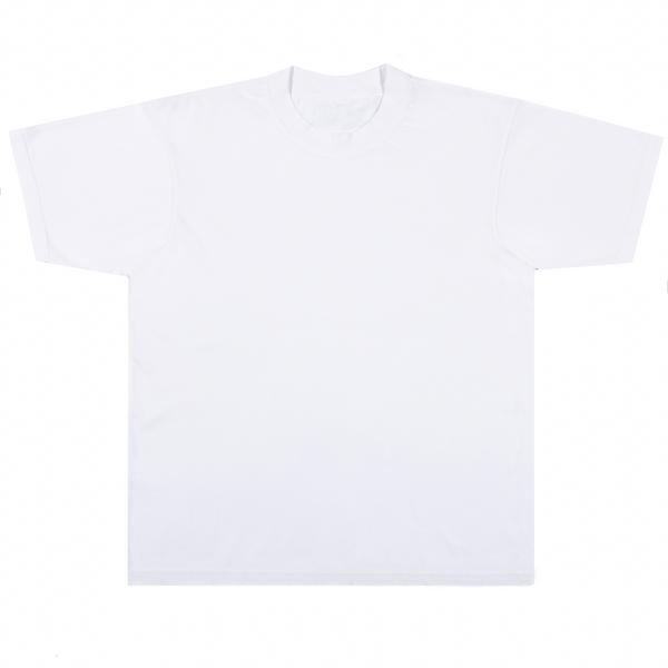 Heavyweight Pigment Tee White Front