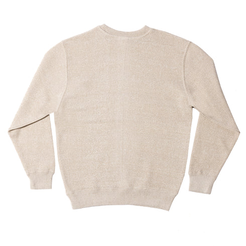 latte sweater on a white background