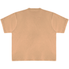 saddle brown back heavyweight pigment tee