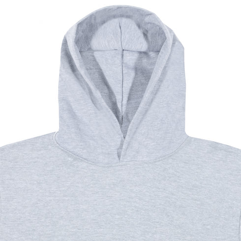 Solid Color Hoodies Athletic Heather Close Up