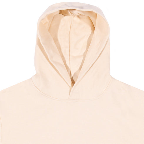 Streetwear Hoodie Cream Close Up