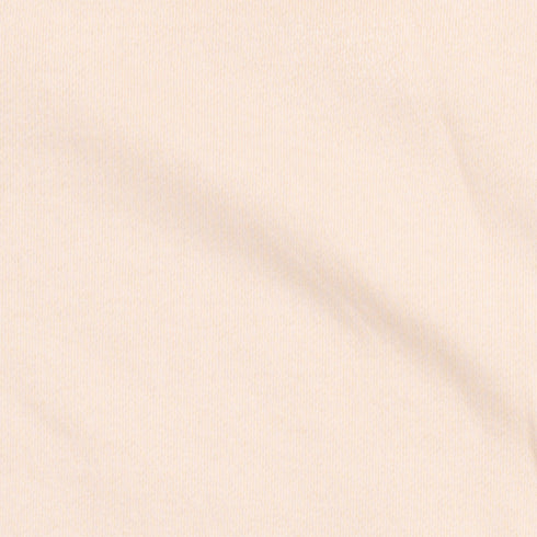 Streetwear Hoodie Cream Fabric Close Up