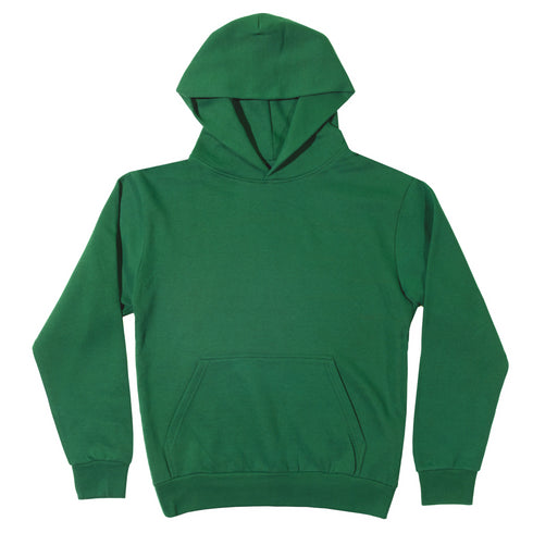 streetwear hoodie forest green front