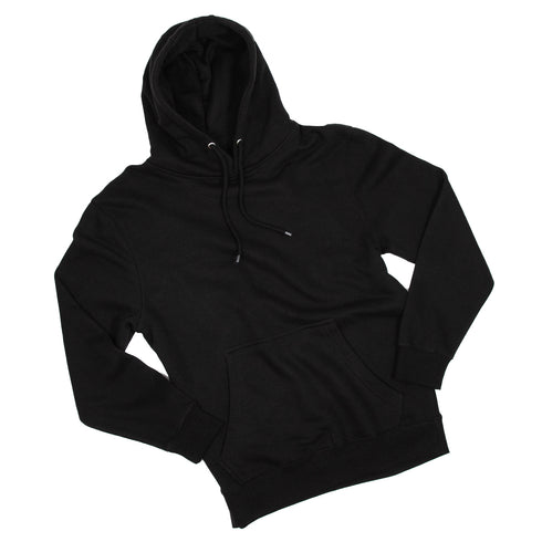 Premium Pullover Hoodie Black Wrinkle