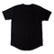 Soft Curved Hem Tee Black
