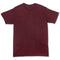 Soft Cotton Short Sleeve Tee Burgundy Front