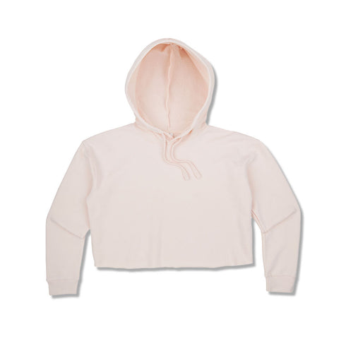 Crop Hoodie Pale Pink