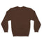 Premium Crewneck Pullover Brown Front