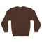 Premium Crewneck Pullover Brown Front