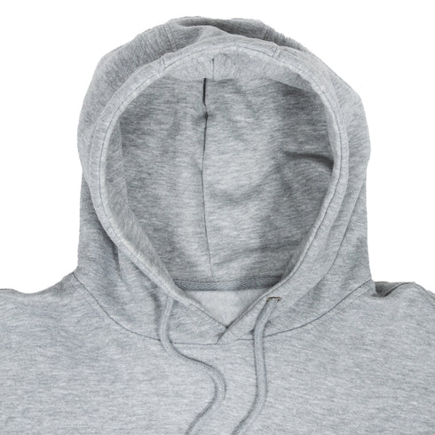 Premium Pullover Hoodie Heather Gray Close Up