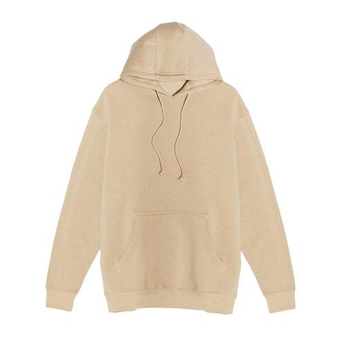 Heavyweight Hoodie Sand Front