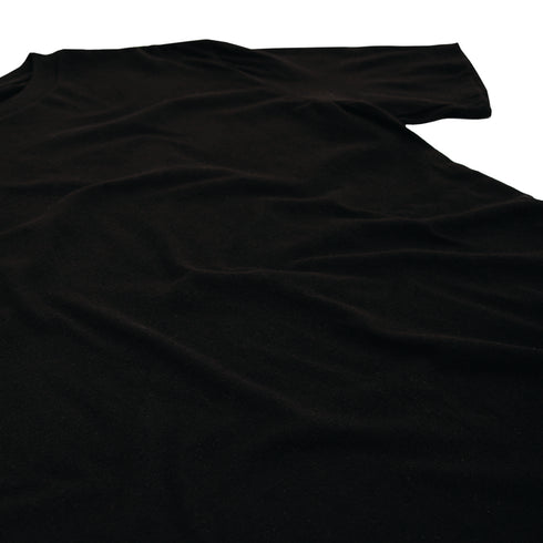 Streetwear Heavyweight Tees Black Wrinkles