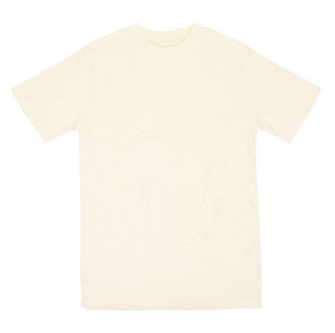 Streetwear Heavyweight Tees Cream Front