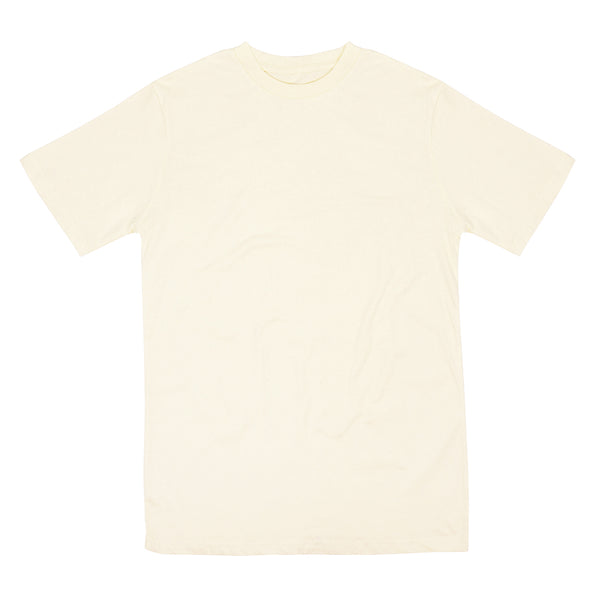 Streetwear Heavyweight Tees Cream Front