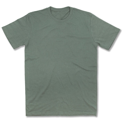 Streetwear Heavyweight Tees Sage Front