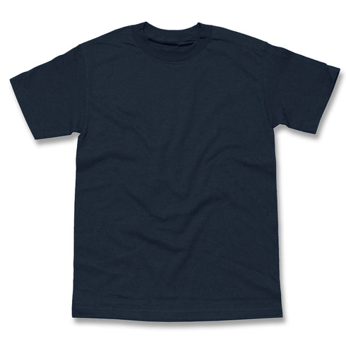 Classic Short Sleeve Tee Navy Blue Color